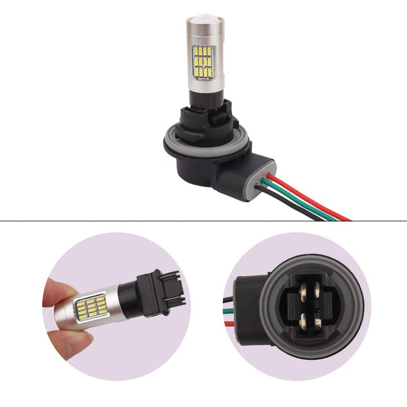 Winka 2 Taps 3157 Light Socket Harness Wire Connectors for Bulbs, Turn Signal Lights 4 pcs - Image 5